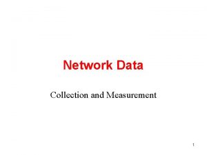 Data collection tools