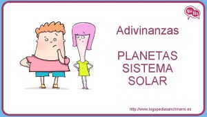 Adivinanzas sistema solar niños
