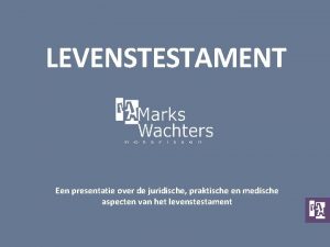 Levenstestament