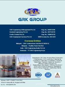 Grk engineering Grk engineering