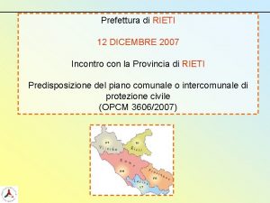 Rieti sigla provincia Rieti sigla provincia