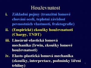 Lomová houževnatost