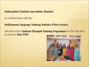 Maharashtra dyslexia association Maharashtra dyslexia association