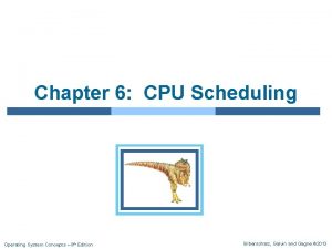 Scheduling objectives in os