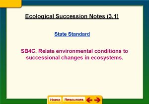 Ecological succession succession of a pond