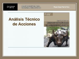 Anlisis Tcnico de Acciones Anlisis Tcnico n Bases