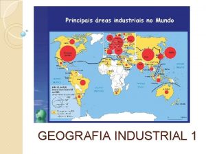 GEOGRAFIA INDUSTRIAL 1 EUROPA ALEMANHA Grandes reservas carbonferas