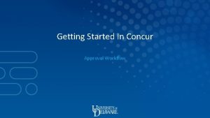 Getting Started In Concur Approval Workflow Goods Services