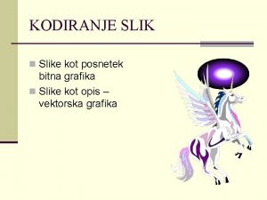 Kodiranje slik