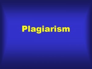 Plagiarius