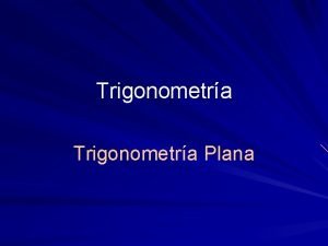 Trigonometral Trigonometral