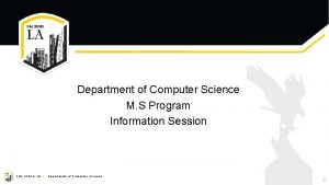 Csula computer science