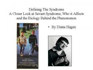 Whats savant syndrome