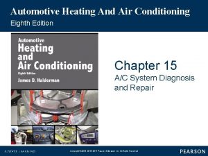 Automotive Heating And Air Conditioning Eighth Edition Chapter