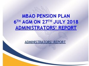 Mbao pension plan