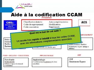 Aide la codification CCAM Q e cet o