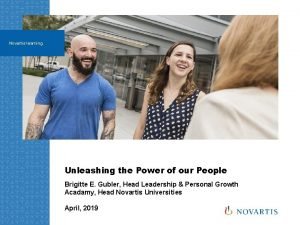 Novartis learning institute Novartis learning institute