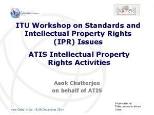 Intellectual property rights