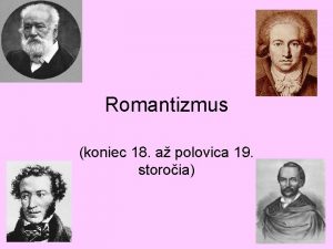 Romantizmus charakteristika