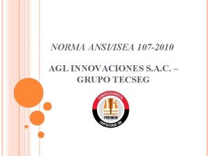 Ansi 107-2010