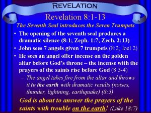 Revelation 8 1