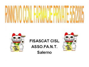 FISASCAT CISL ASSO FA N T Salerno LA