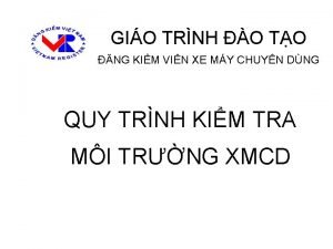 GIO TRNH O TO NG KIM VIN XE