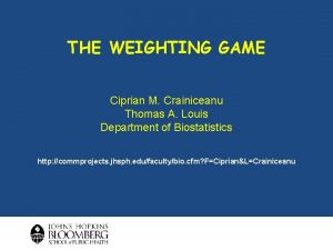 The weighting game download