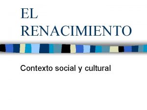 Renacimiento características Renacimiento características