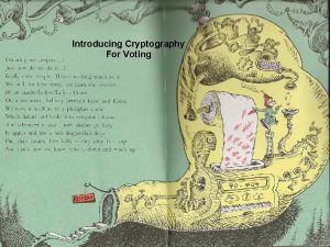 Introducing Cryptography For Voting Introduction to Cryptography for