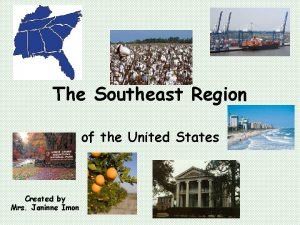 Southeast region physical features