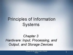 Principles of information systems 11th edition