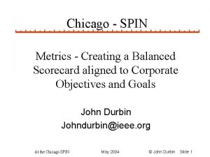 Balanced scorecard terminology