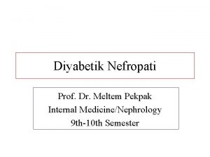 Diabetic nephropathy stages Diabetic nephropathy stages