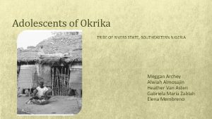 Okrika tribe