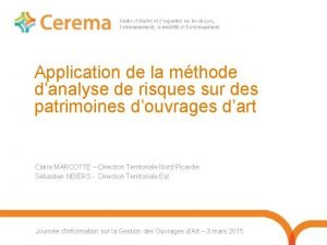 Application de la mthode danalyse de risques sur