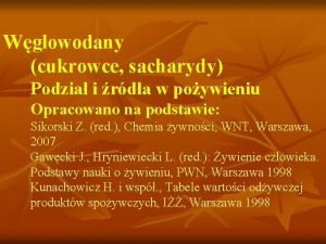 Wglowodany