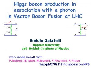 Higgs boson production in association with a photon