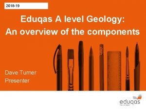 Eduqas a level geology