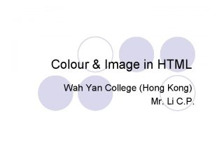 Colour Image in HTML Wah Yan College Hong