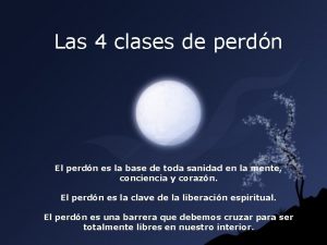 El perdn El perdn