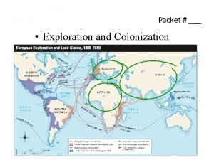 Packet Exploration and Colonization Draw a Circle Map