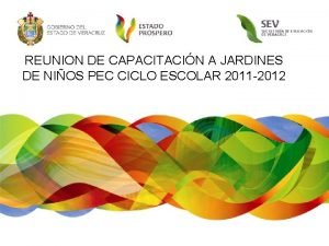 REUNION DE CAPACITACIN A JARDINES DE NIOS PEC