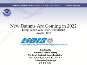 New Datums Are Coming in 2022 Long Island