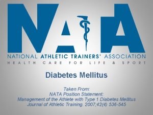 Nata diabetes