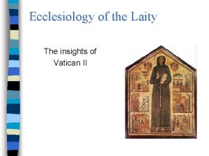 Insights and understanding ecclesiology