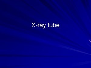 Protective housing of x-ray tube