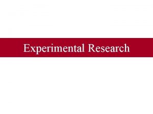 R x o research design R x o research design