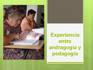 Diferencias entre pedagogia y andragogia