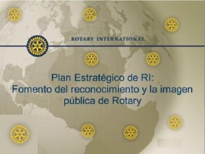 Objetivos de rotary